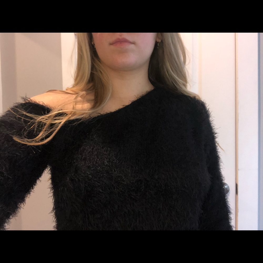 Black sweater